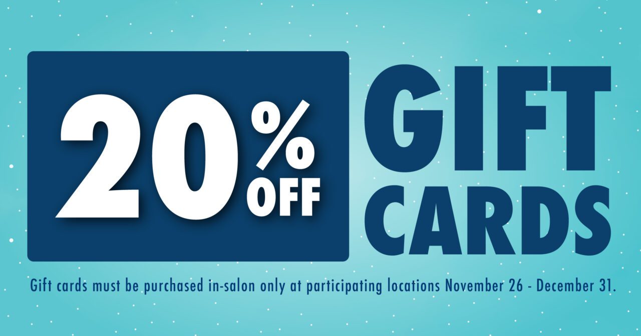 Supercuts Gift Card Promotion Alline Salon Group